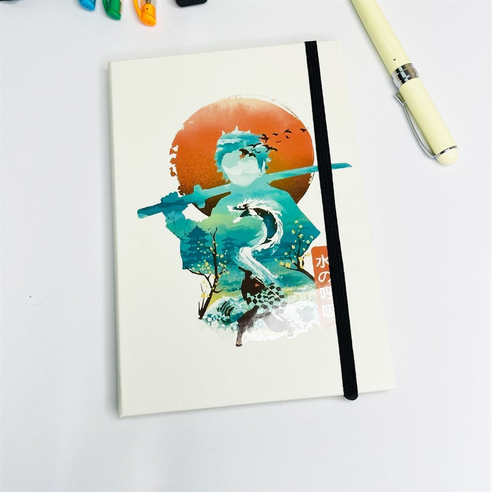 Drogon Vines Tasarımlı Lastikli Defter