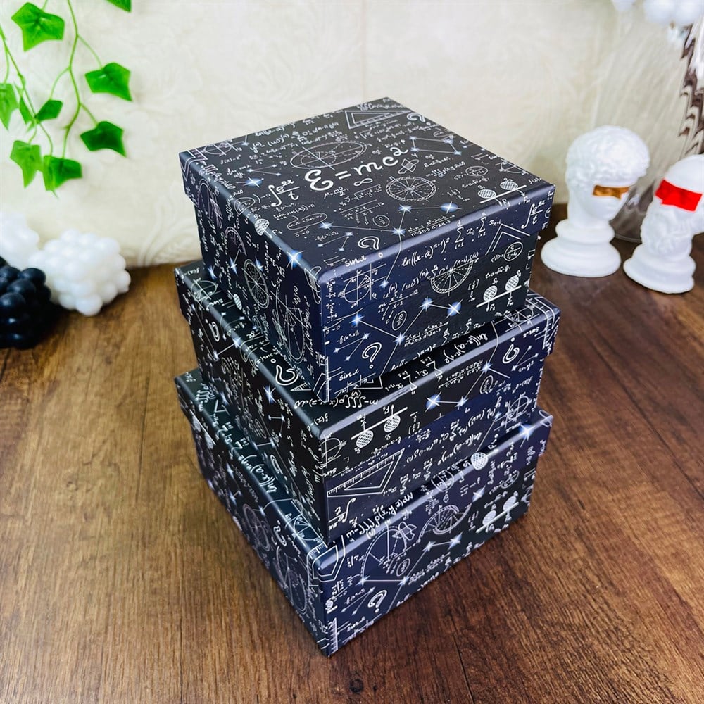 Emc ² Tasarımlı 3'lü Kutu