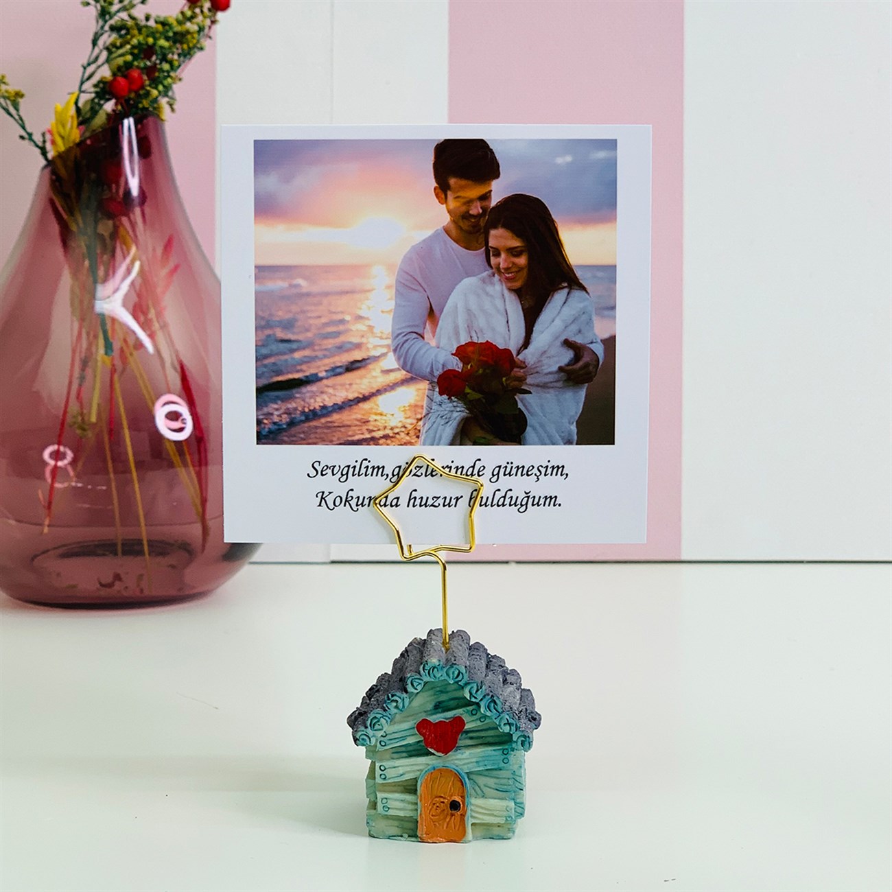 Ev Tasarımlı  Not Tutucu Toptan