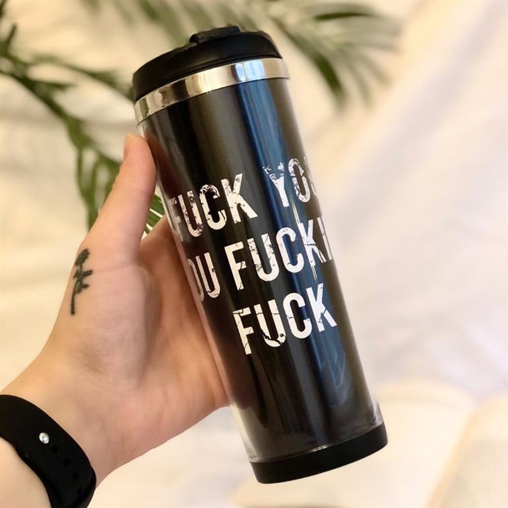 Fuck You Tasarımlı 400 Ml Mug Bardak