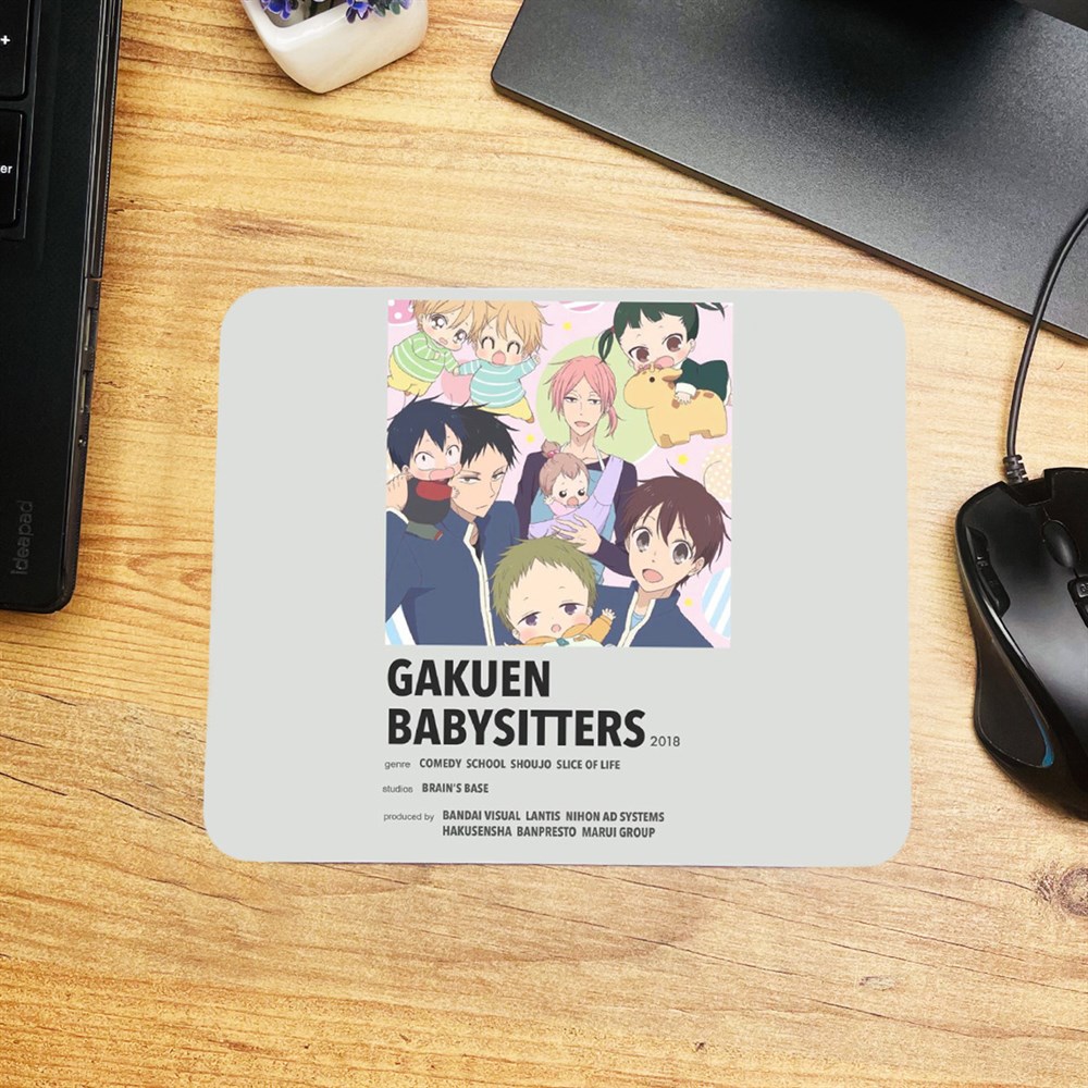 Gakuen Babysitters Tasarımlı Mouse Pad