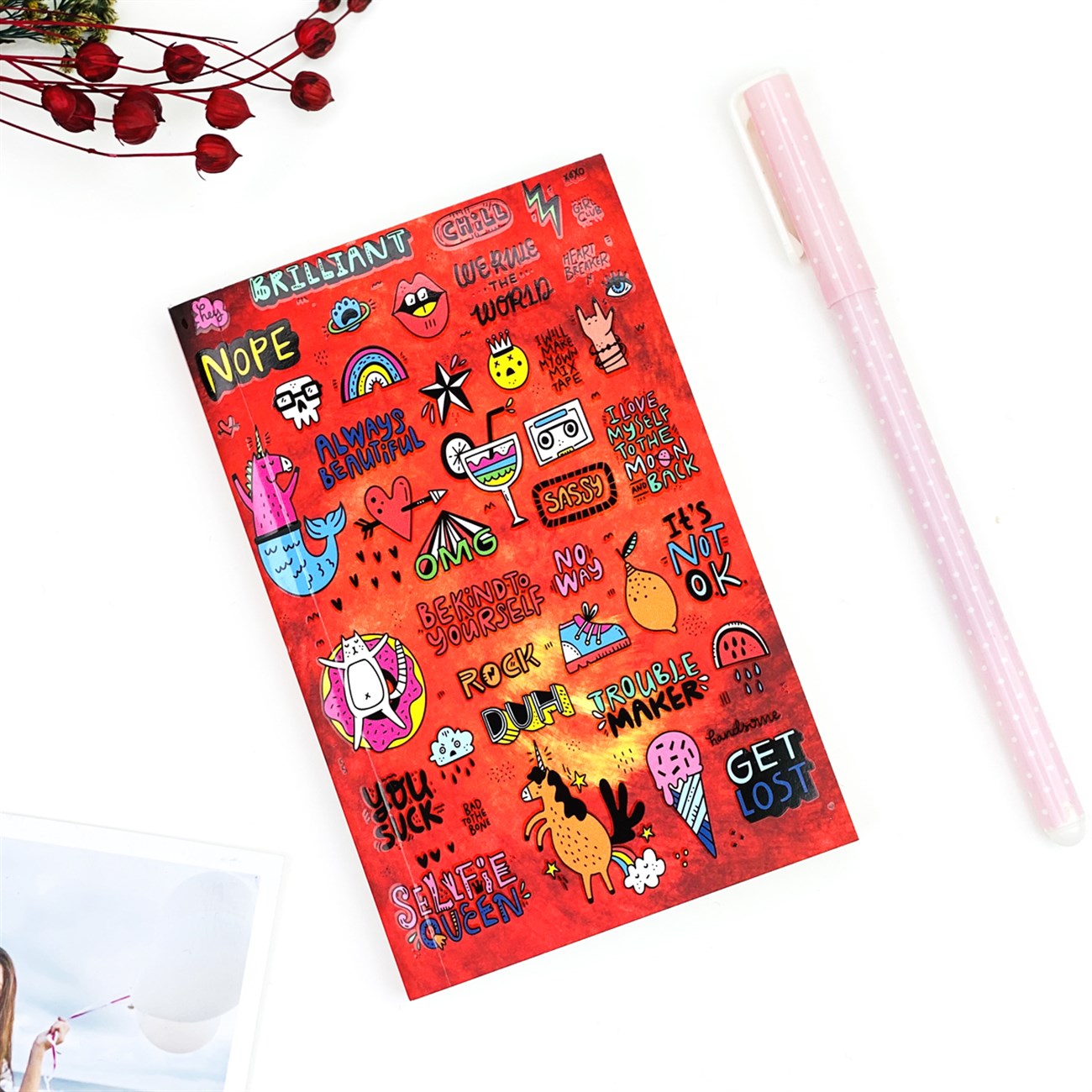 Get Lose Tasarımlı Toptan Cep Defteri