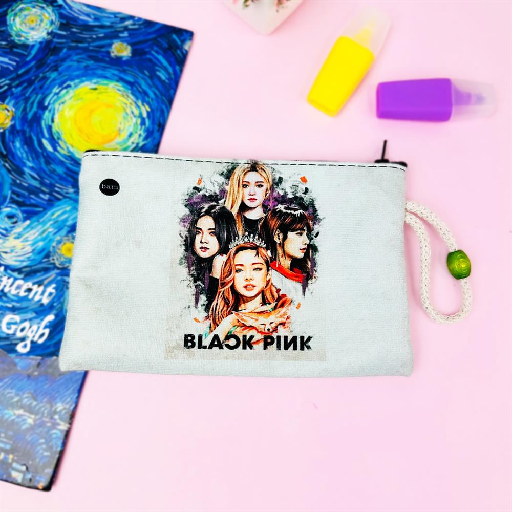 Girl Black Pink Tasarımlı Kalemlik