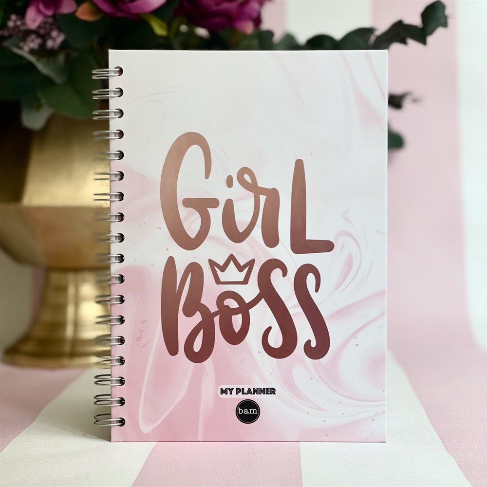 Girl Boss Tasarımlı Konuşan Ajanda 