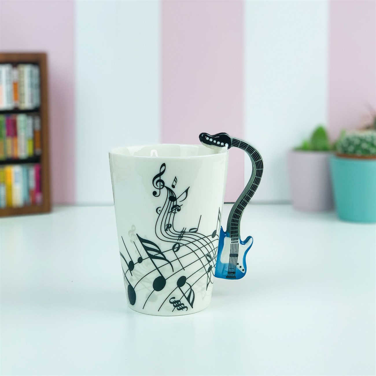 Gitar Tasarımlı Kupa