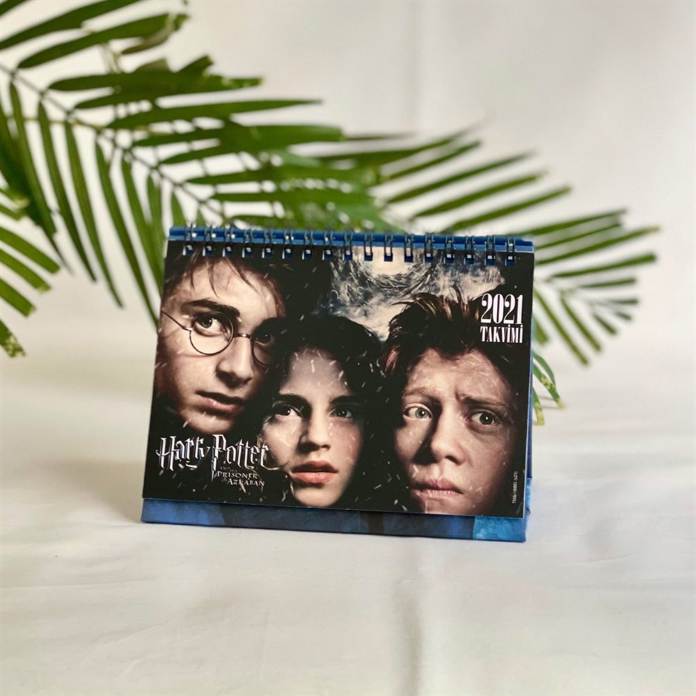 Harry Potter Lisanslı Orjinal Üçgen Masaüstü Takvim