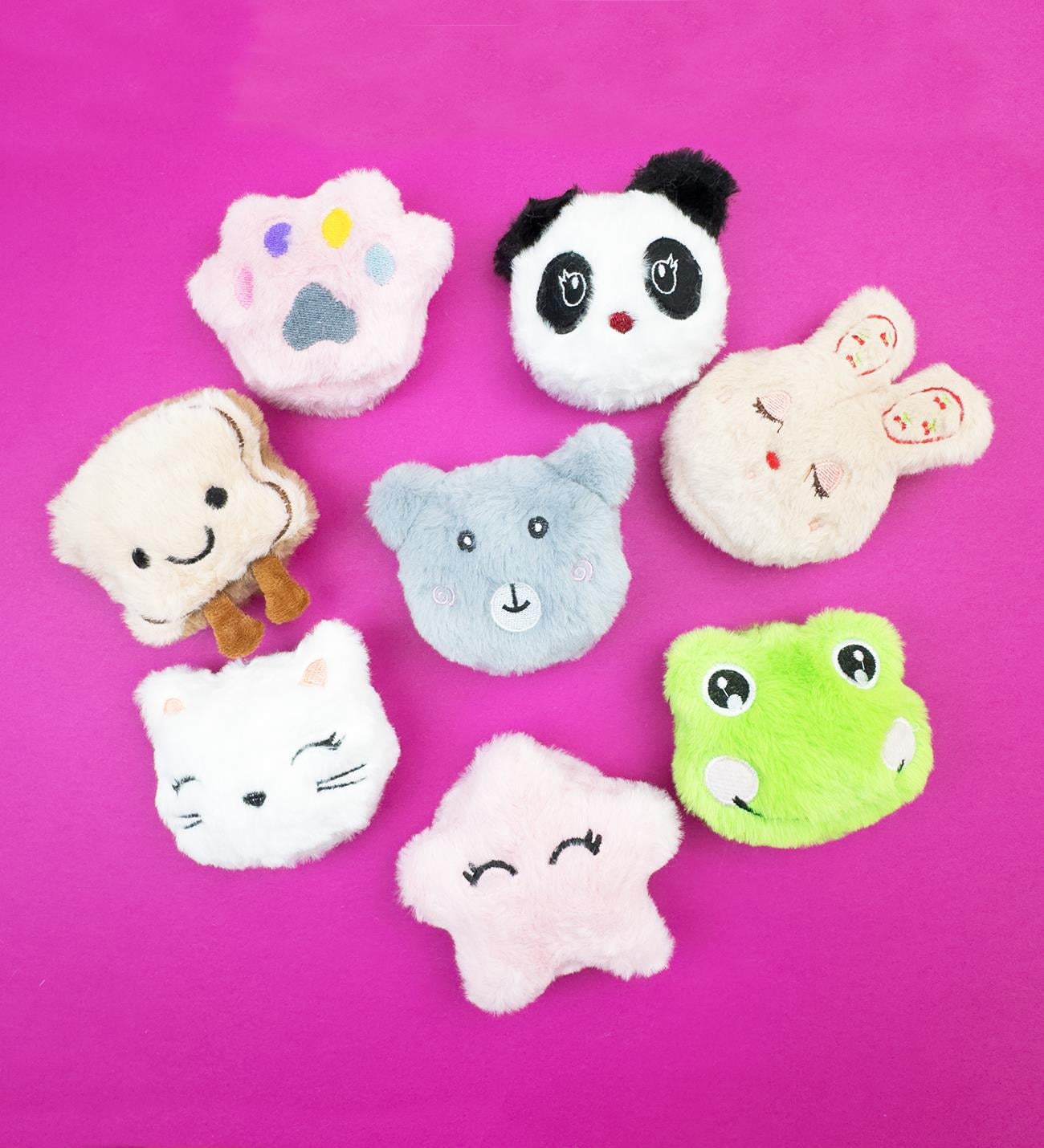 Hayvan Figürlü Peluş Ayna