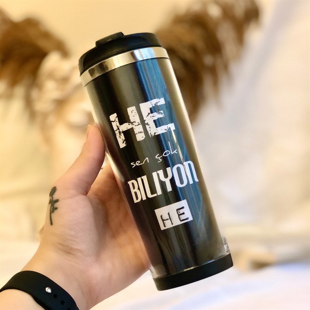 He Sen Çok Biliyon Tasarımlı 400 Ml Mug Bardak
