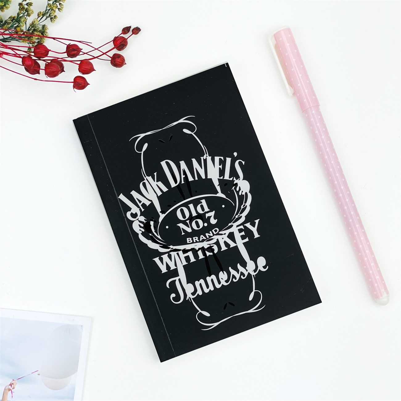 Jack Daniels Tasarımlı Toptan Cep Defteri