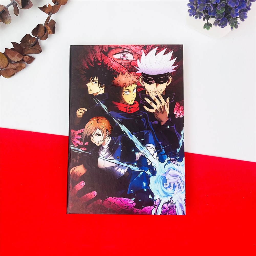 Jinjutsu Kaisen 2 Tasarımlı Lastikli Defter