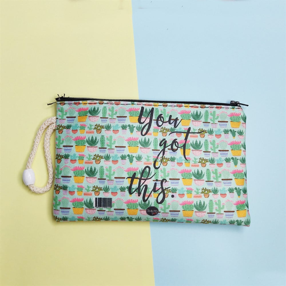 Cactus Cloth Pencil Case