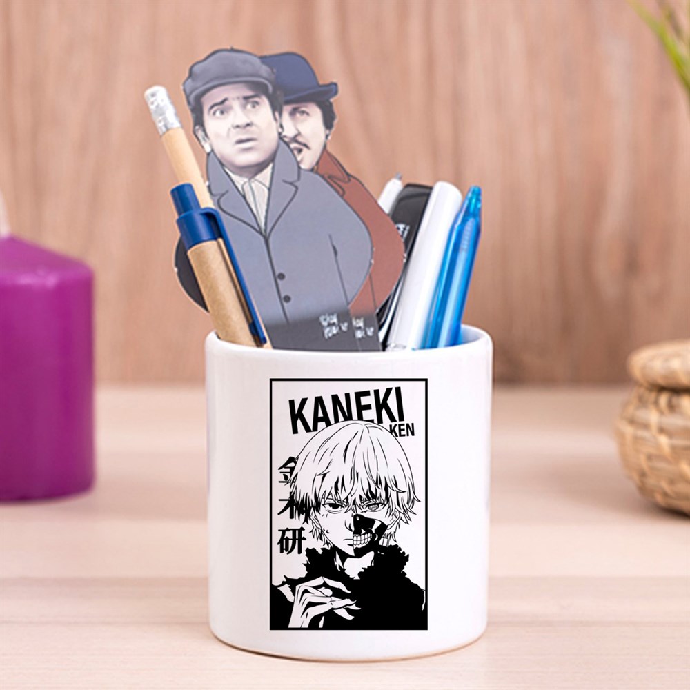 Kaneki Ken Tasarımlı Seramik Kalemlik