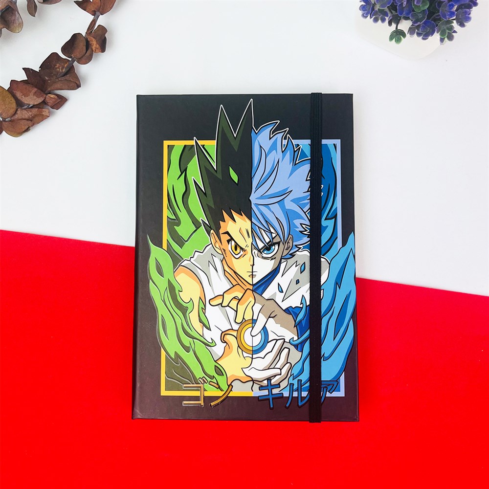 Killua Tasarımlı Lastikli Defter