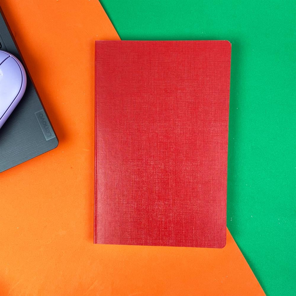 Kırmızı Deri Defter