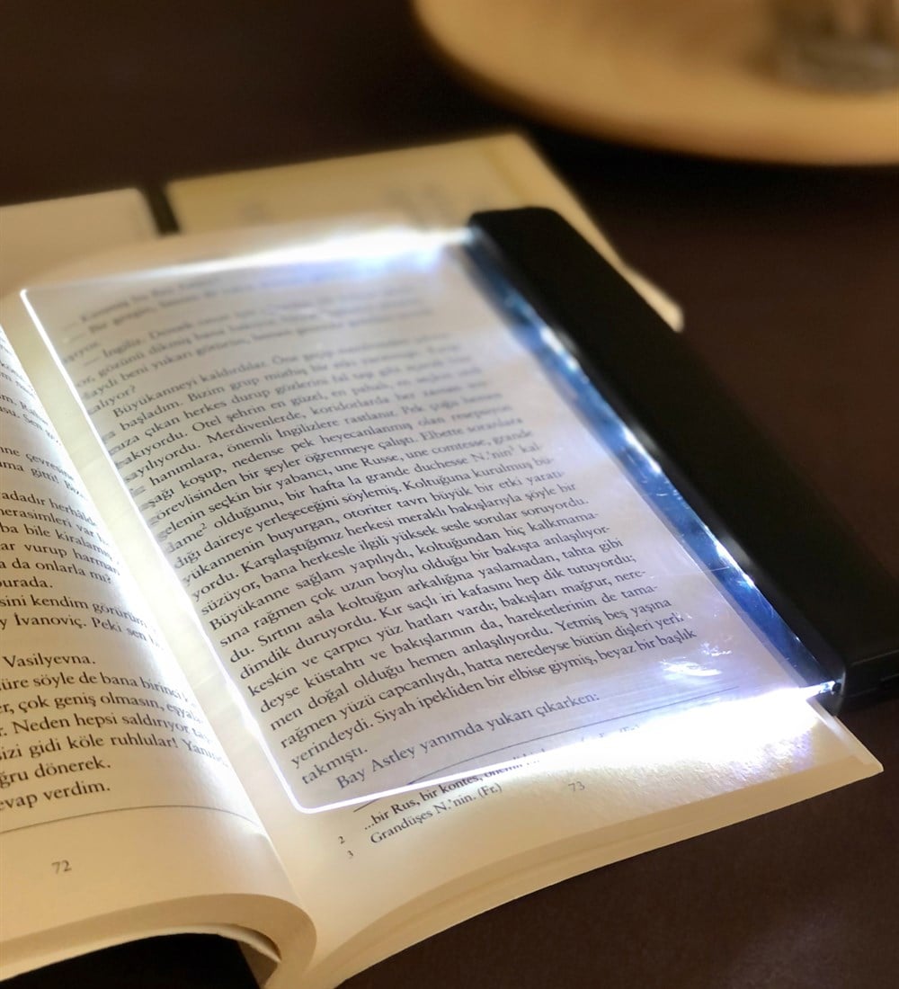 Kitap Arası Led Işık Lamba