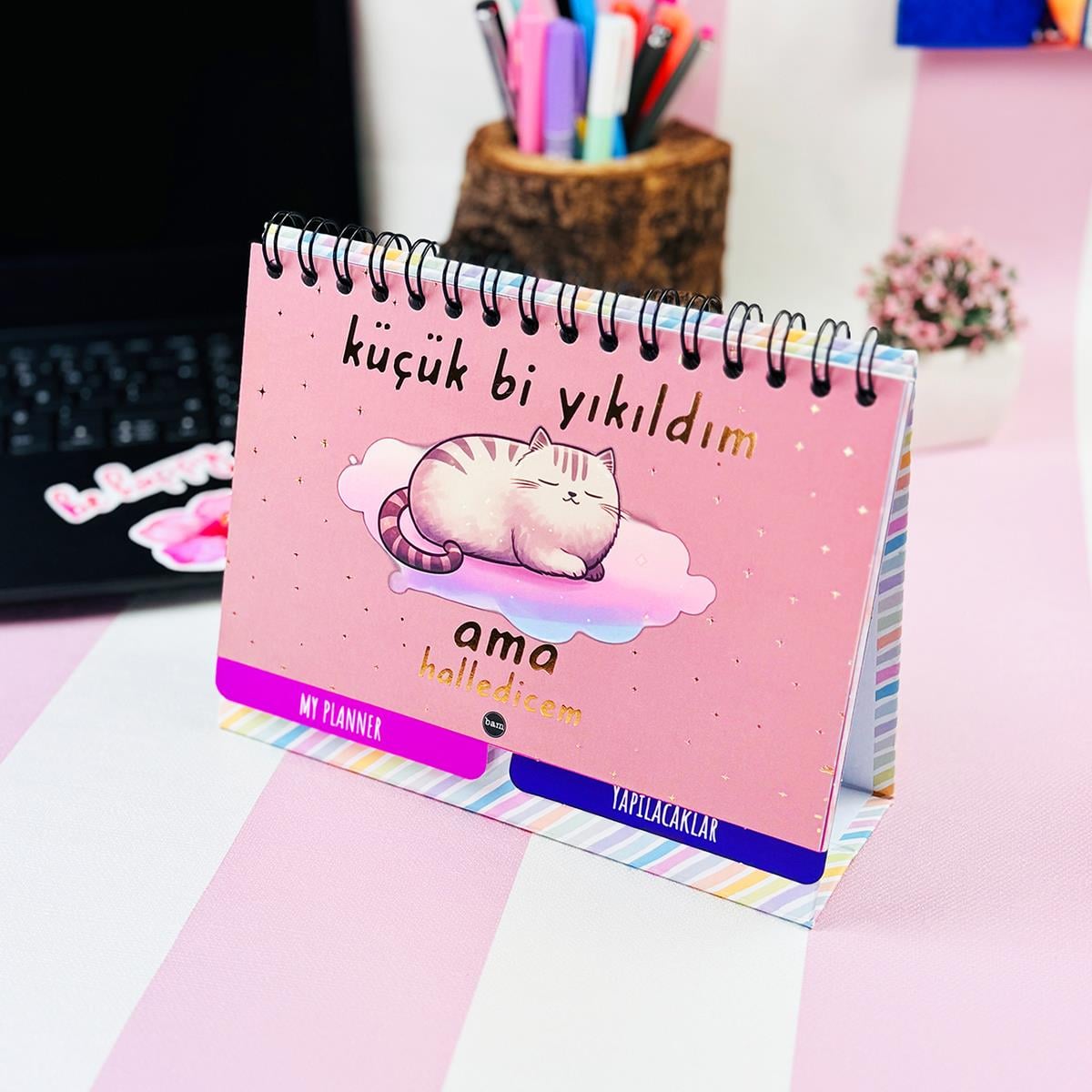 Küçük Bi Yıkıldım V2 Tasarımlı Konuşan Planner