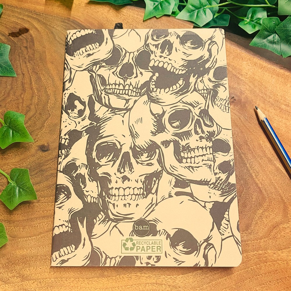 Kuru Kafa Tasarımlı Geri Dönüşümlü Kraft Defter