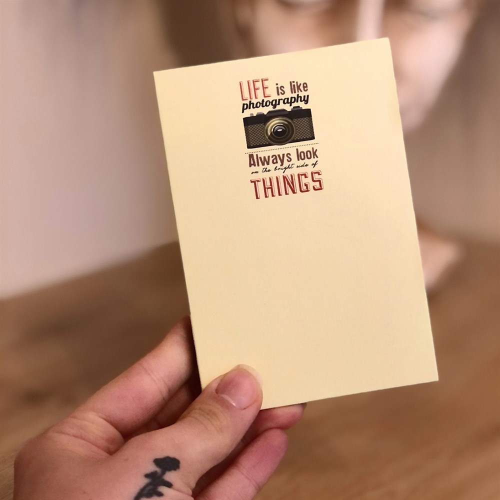 Lıfe İs Like Mini Photo Album w/Stickers