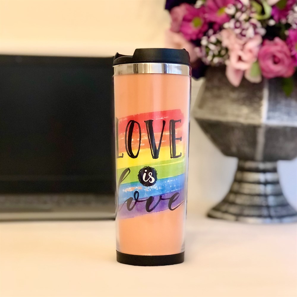 Love İs Love Tasarımlı 400 Ml Mug Bardak