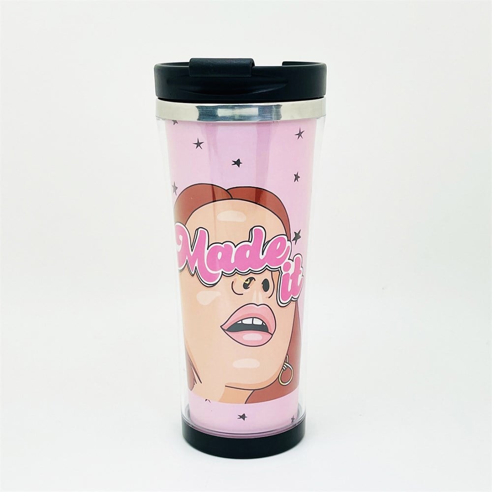 Made It Tasarımlı 400 Ml Kağıt Termos