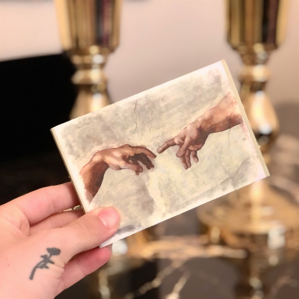 Michelangelo Mini Photo Album w/Stickers