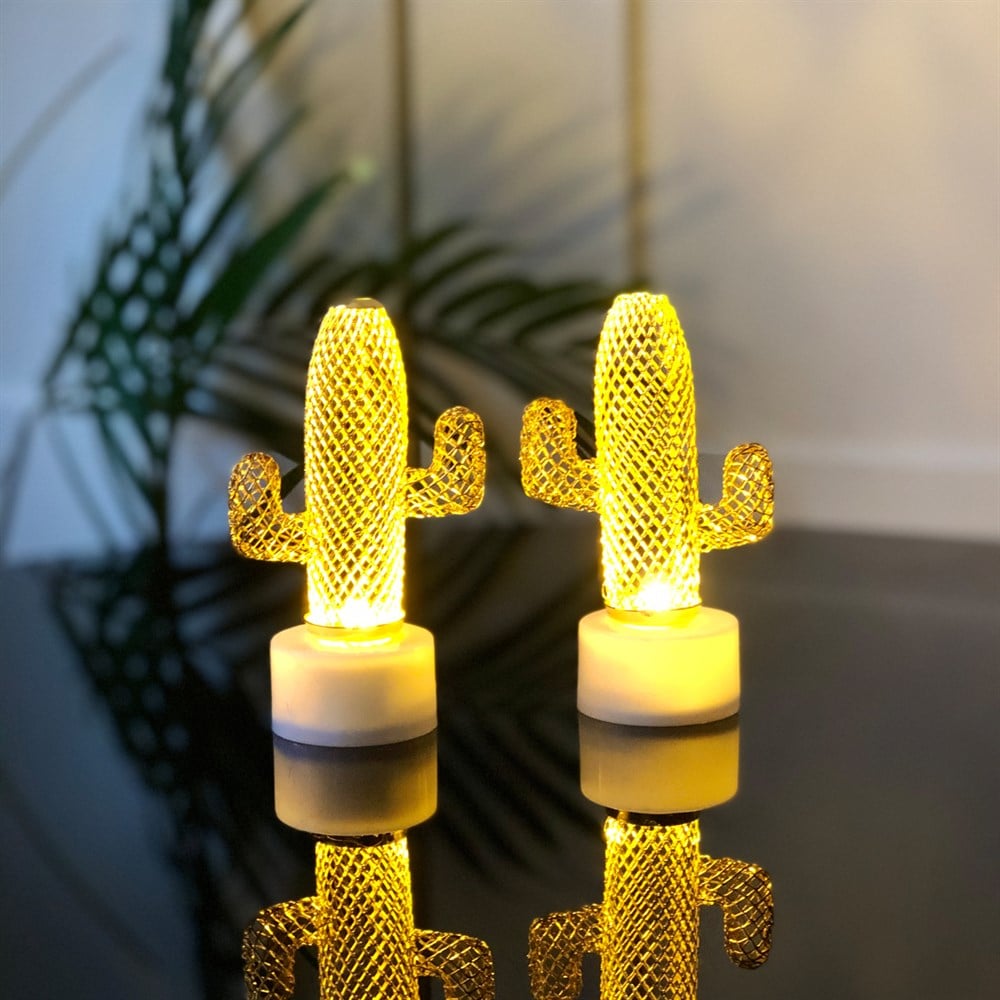 Mini Kaktüs Gece Lambası
