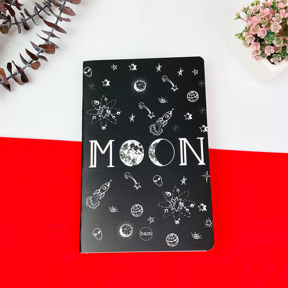 Moon Tasarımlı Lak Defter