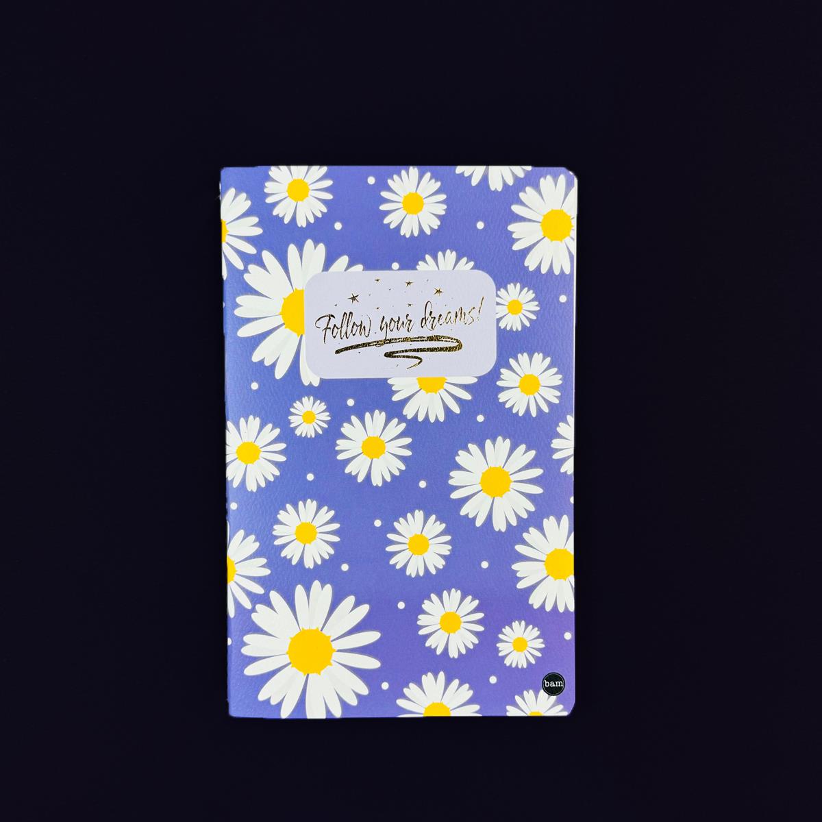 Mor Papatya Terzi Dikişli Defter