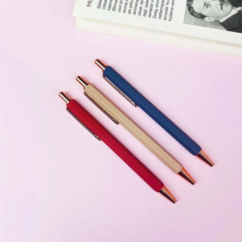 Morandi Style Siyah Jel kalem