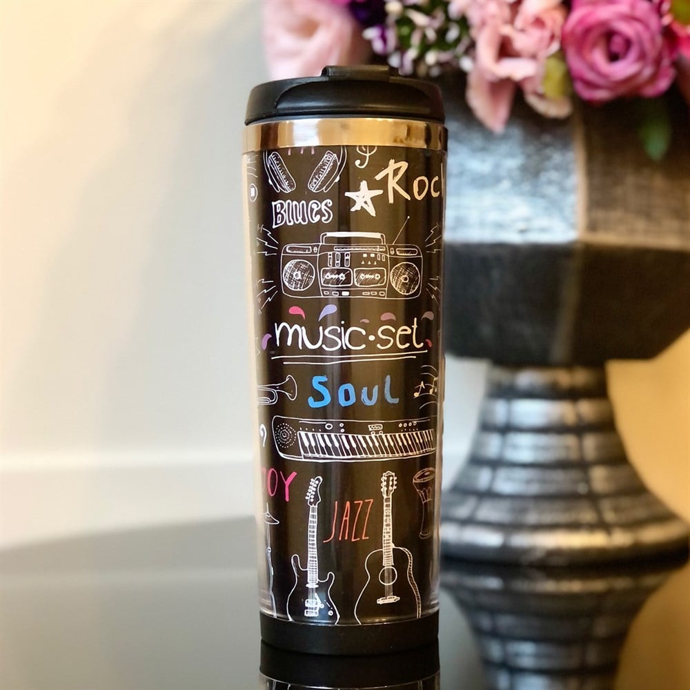 Music Soul Tasarımlı 400 Ml Mug Bardak