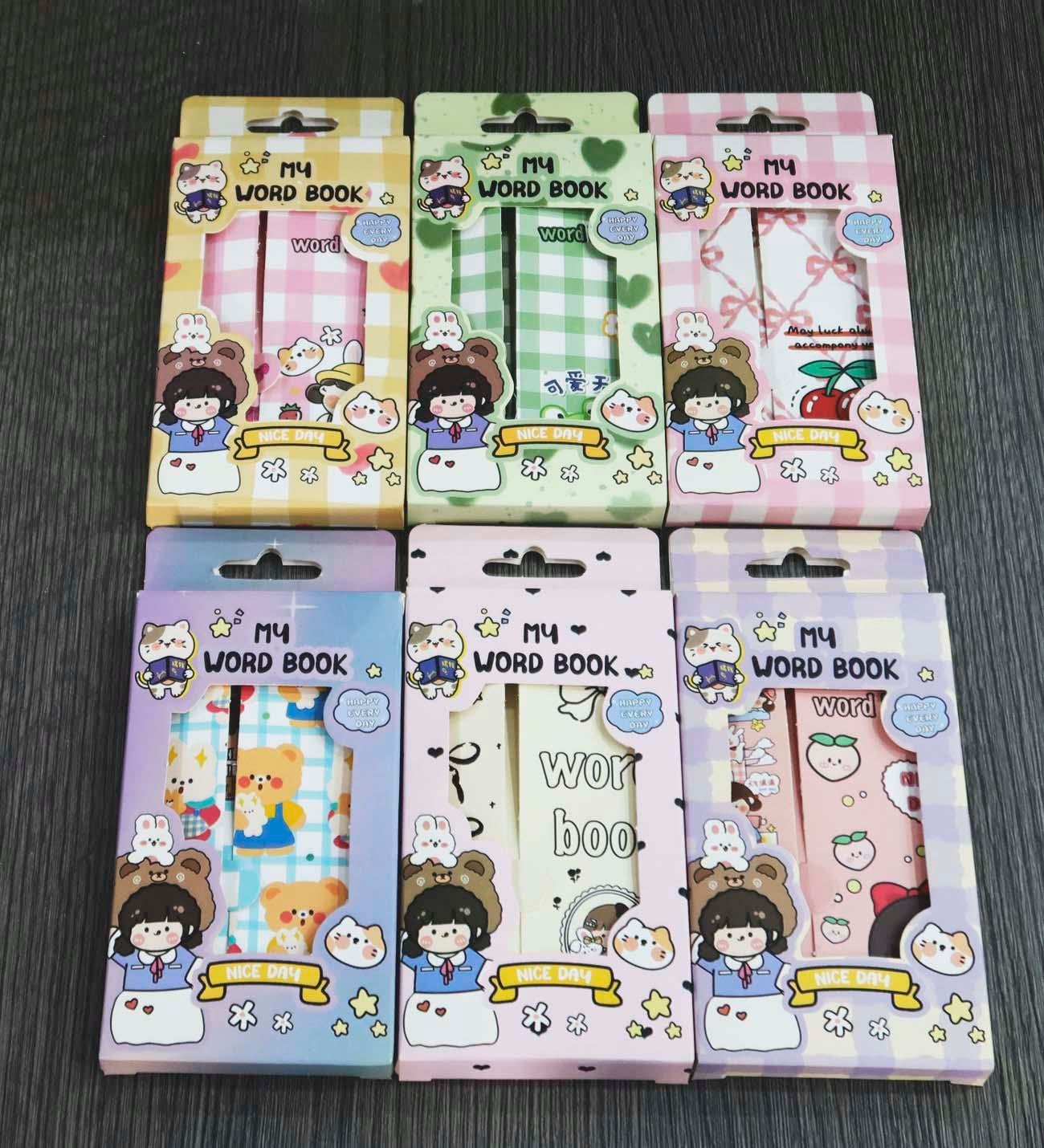 My Word Book Kutulu Defter 8X14 cm