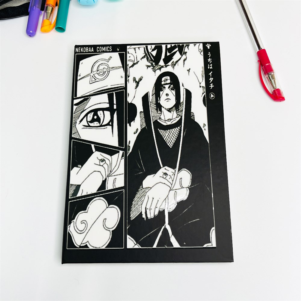 Nekobaa Comics Tasarımlı Lastikli Defter