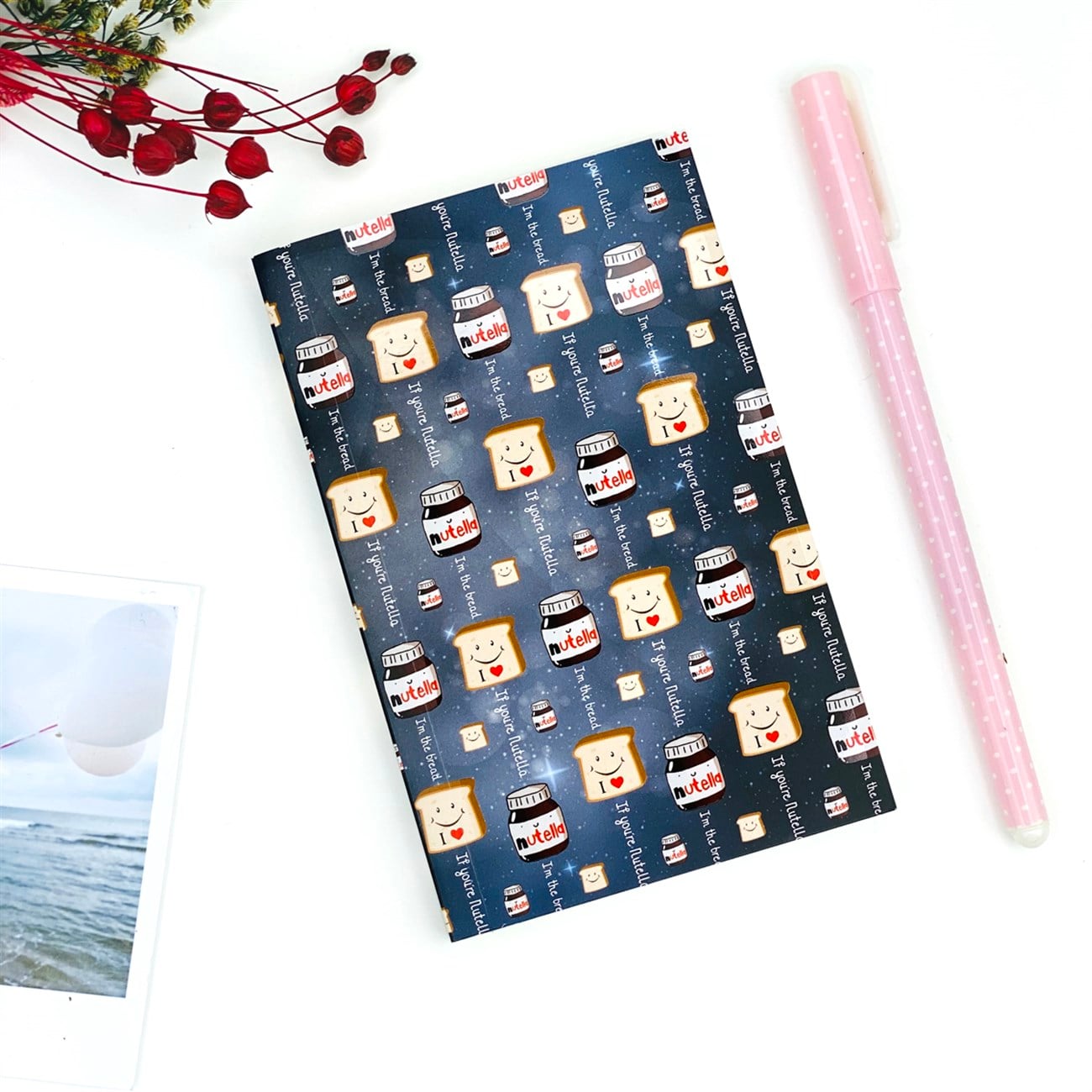 Nutella Tasarımlı Toptan Cep Defteri