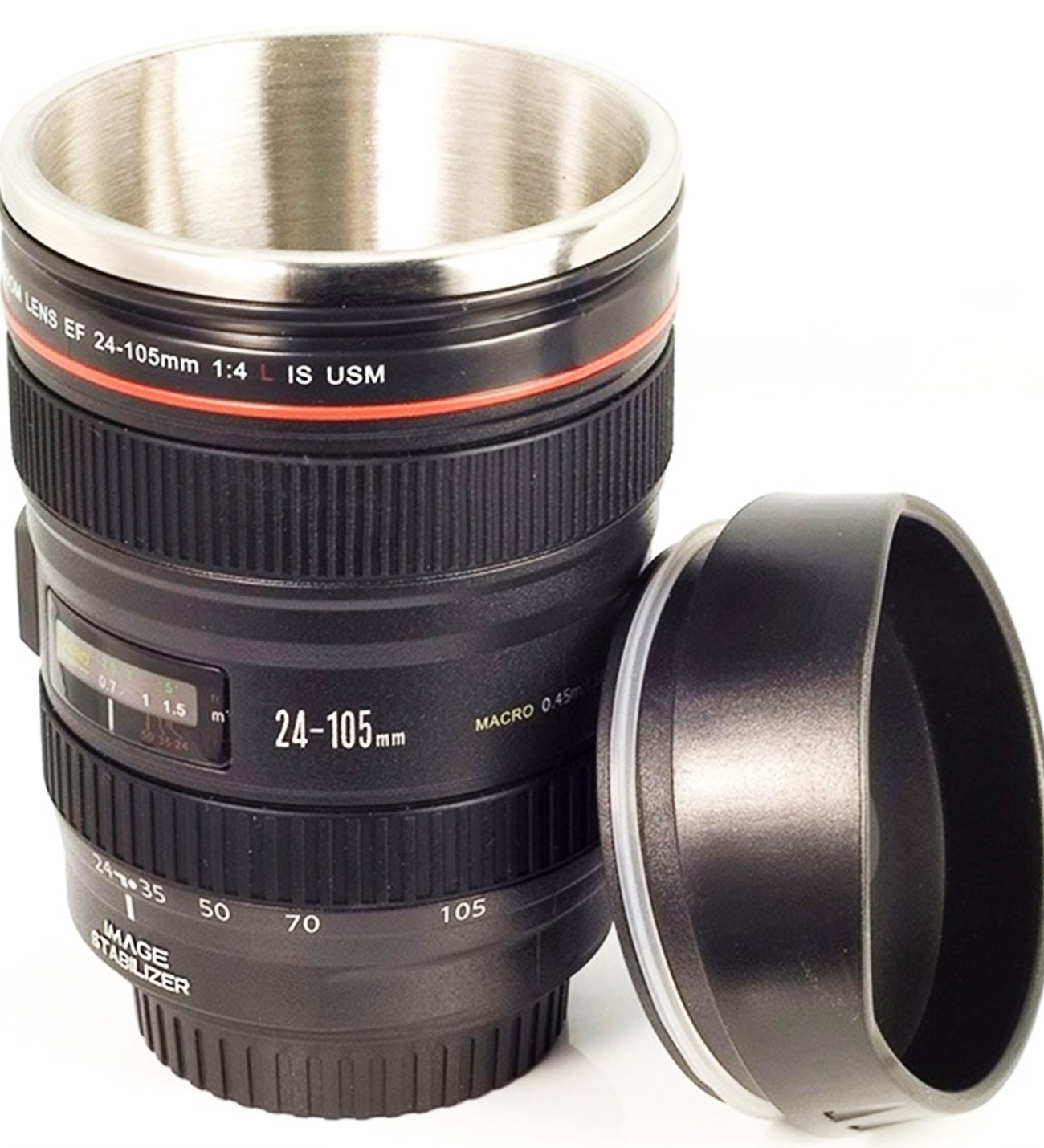 Objektif Görünümlü Kupa Bardak