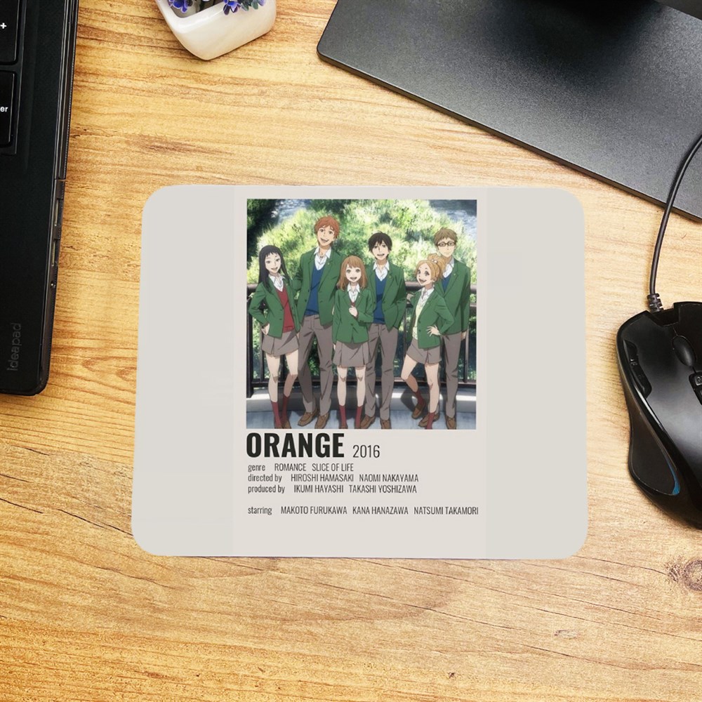 Orange Tasarımlı Mouse Pad