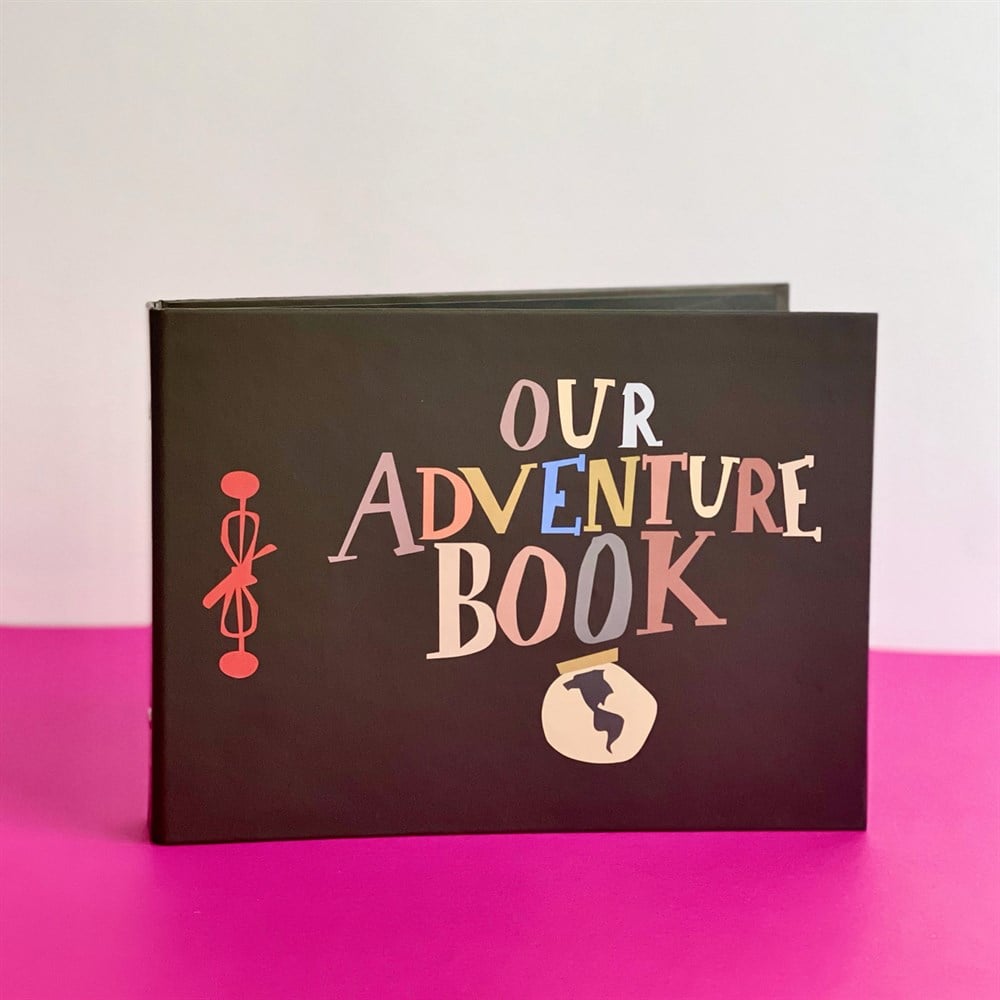 Our Adventure Book Photo Album w/Stickers
