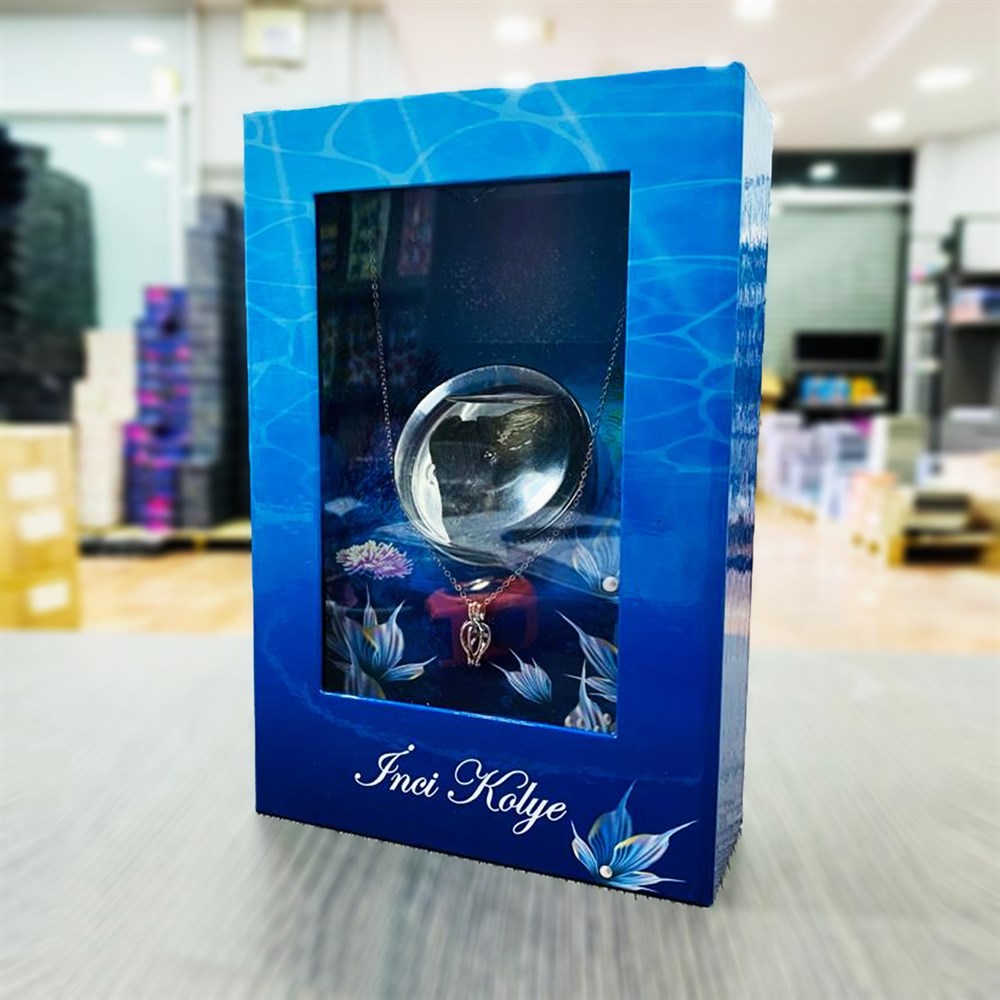 Özel Kutulu İnci Kolye