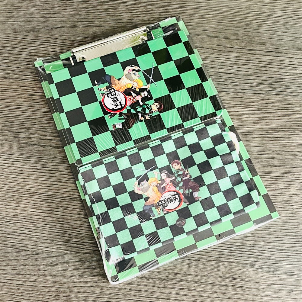 Paketli Demo Slayer Sekreterlik Defter Kalemlik Hediye Seti