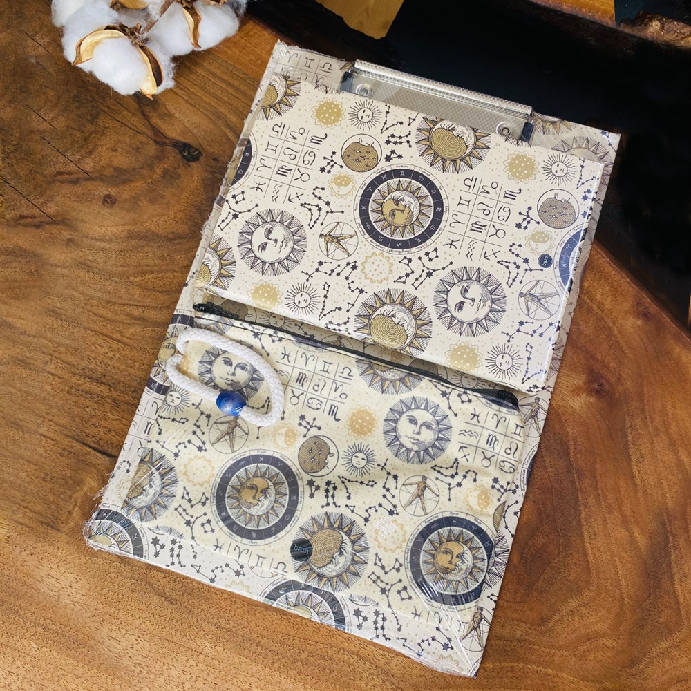 Paketli Tarot Ay Ve Güneş Sekreterlik Defter Kalemlik Hediye Seti