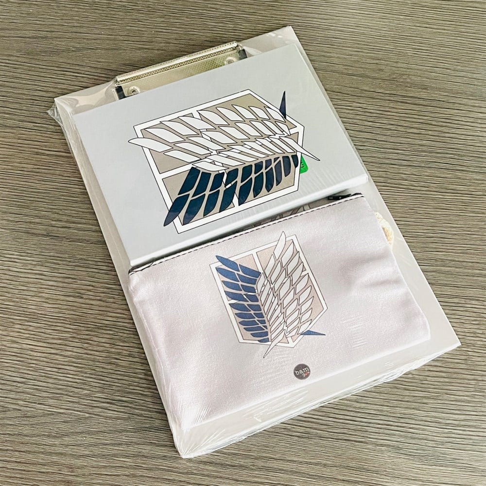 Paketli Titan of Attack Sekreterlik Defter Kalemlik Hediye Seti