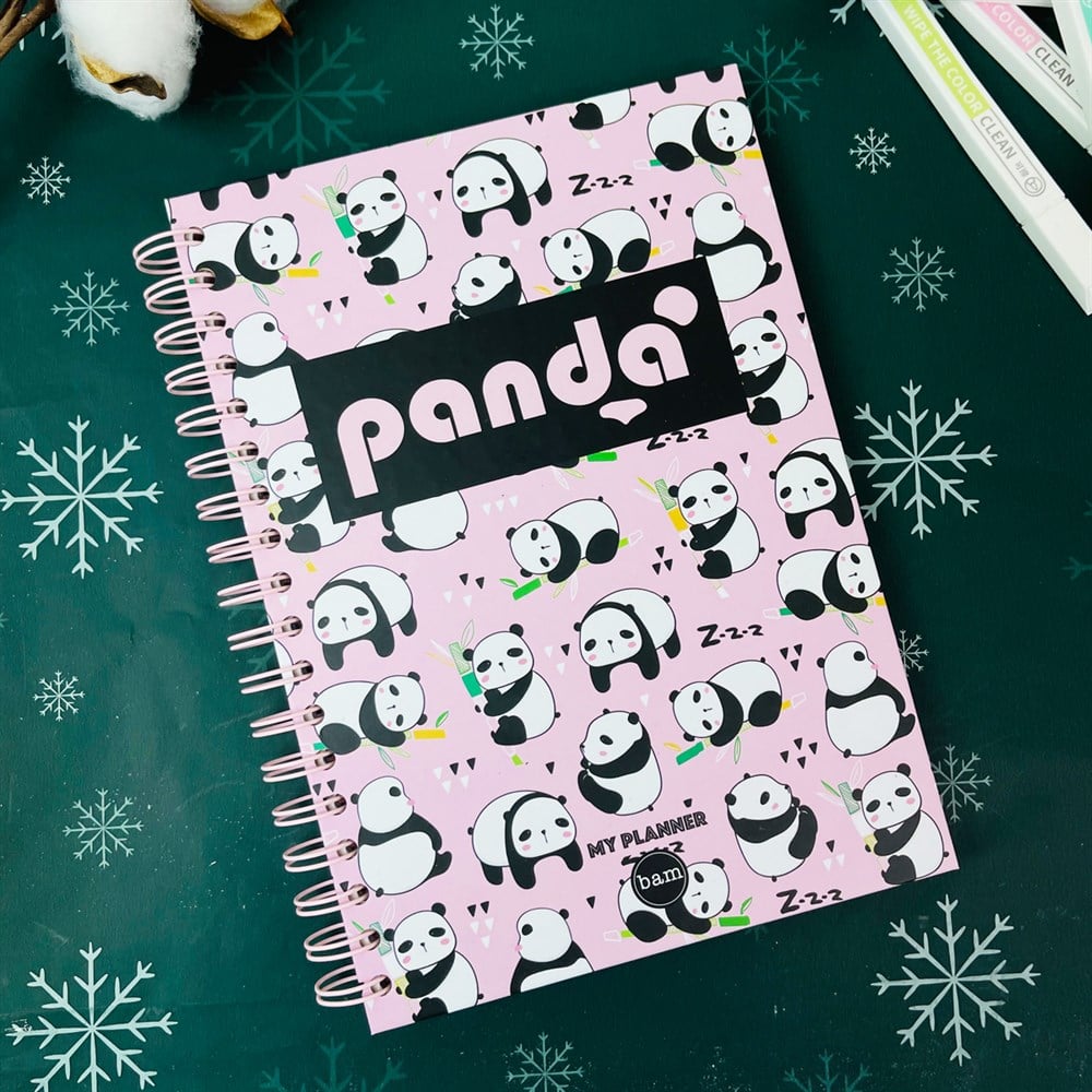 Panda Tasarımlı Konuşan Ajanda 