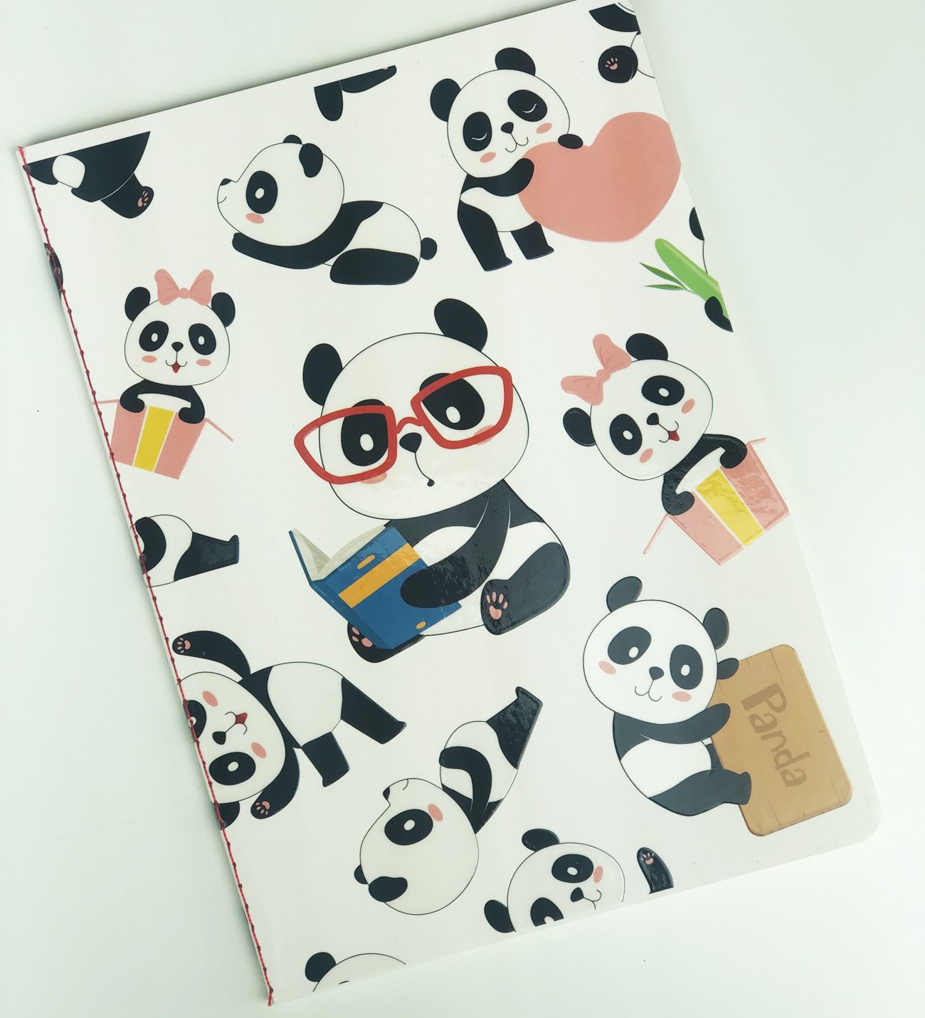 Panda Tasarımlı Lak Defter
