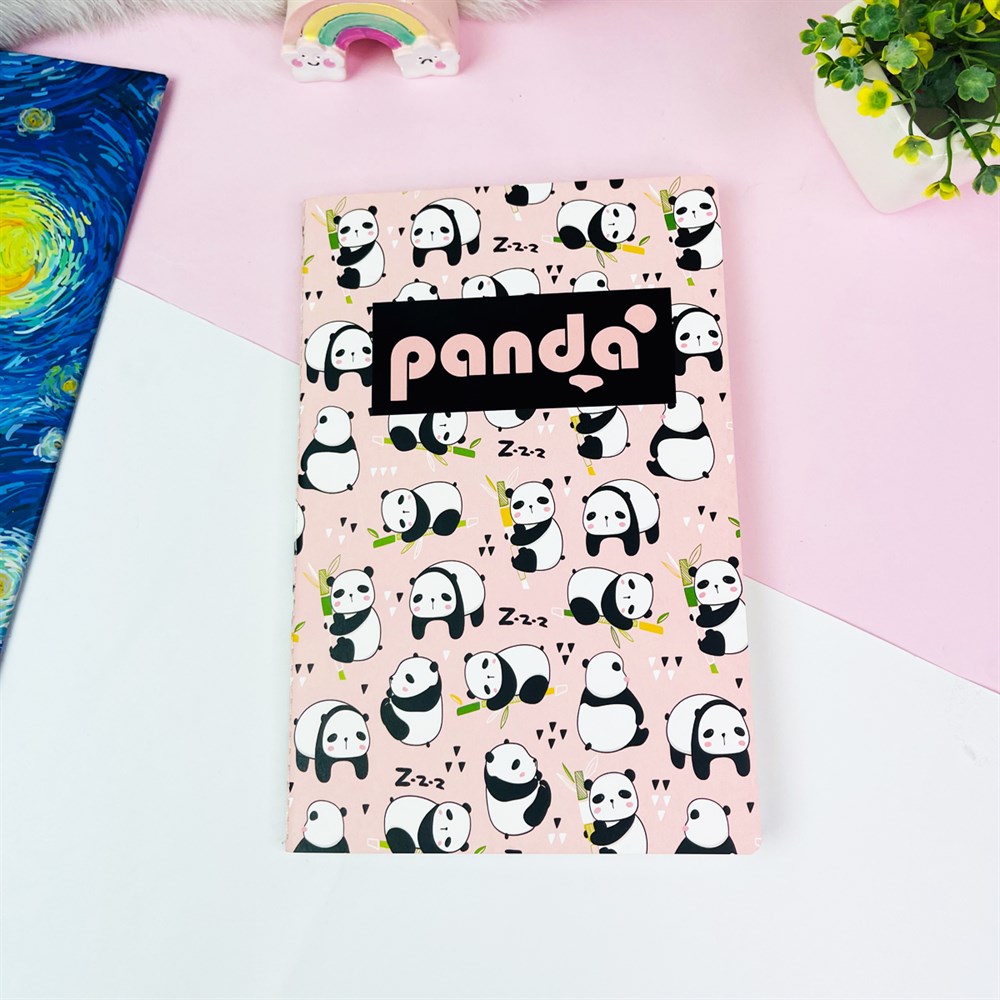 Panda Tasarımlı Terzi Dikişli Defter