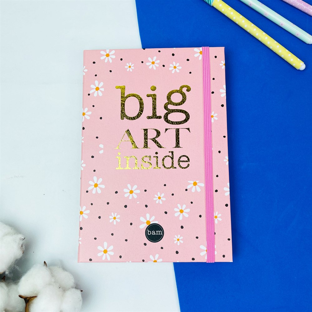 Daisy Hard Cover Notebook