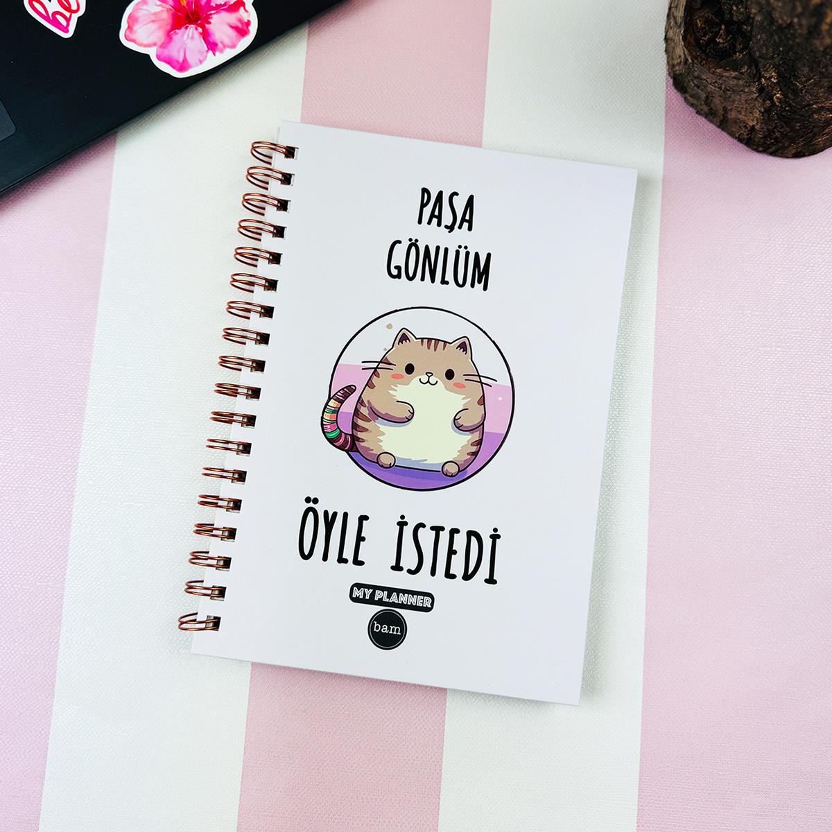 Paşa Gönlüm Öyle İstedi Tasarımlı Konuşan Ajanda