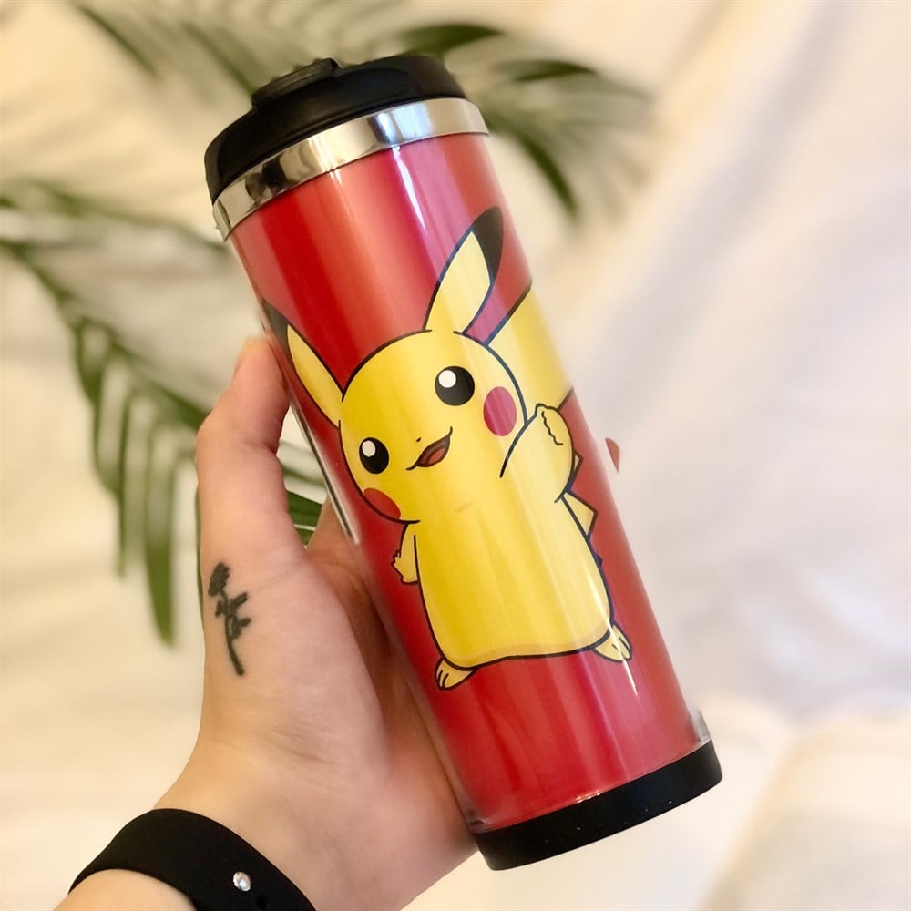 Pikaçu Tasarımlı 400 Ml Mug Bardak