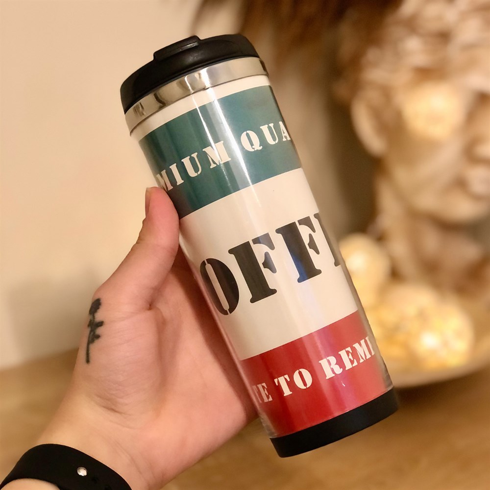 Premium Qualıty Coffee Tasarımlı 400 Ml Mug Bardak