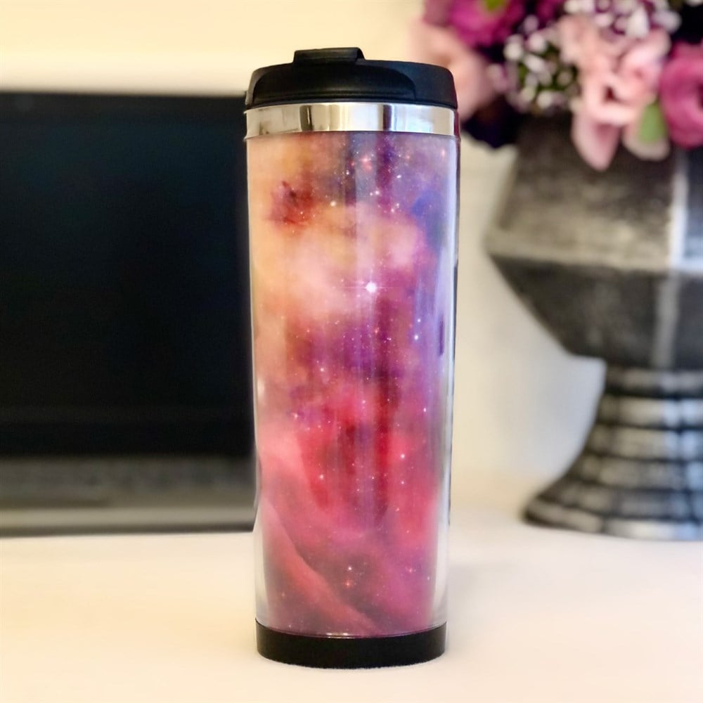 Purple Space Tasarımlı 400 Ml Mug Bardak