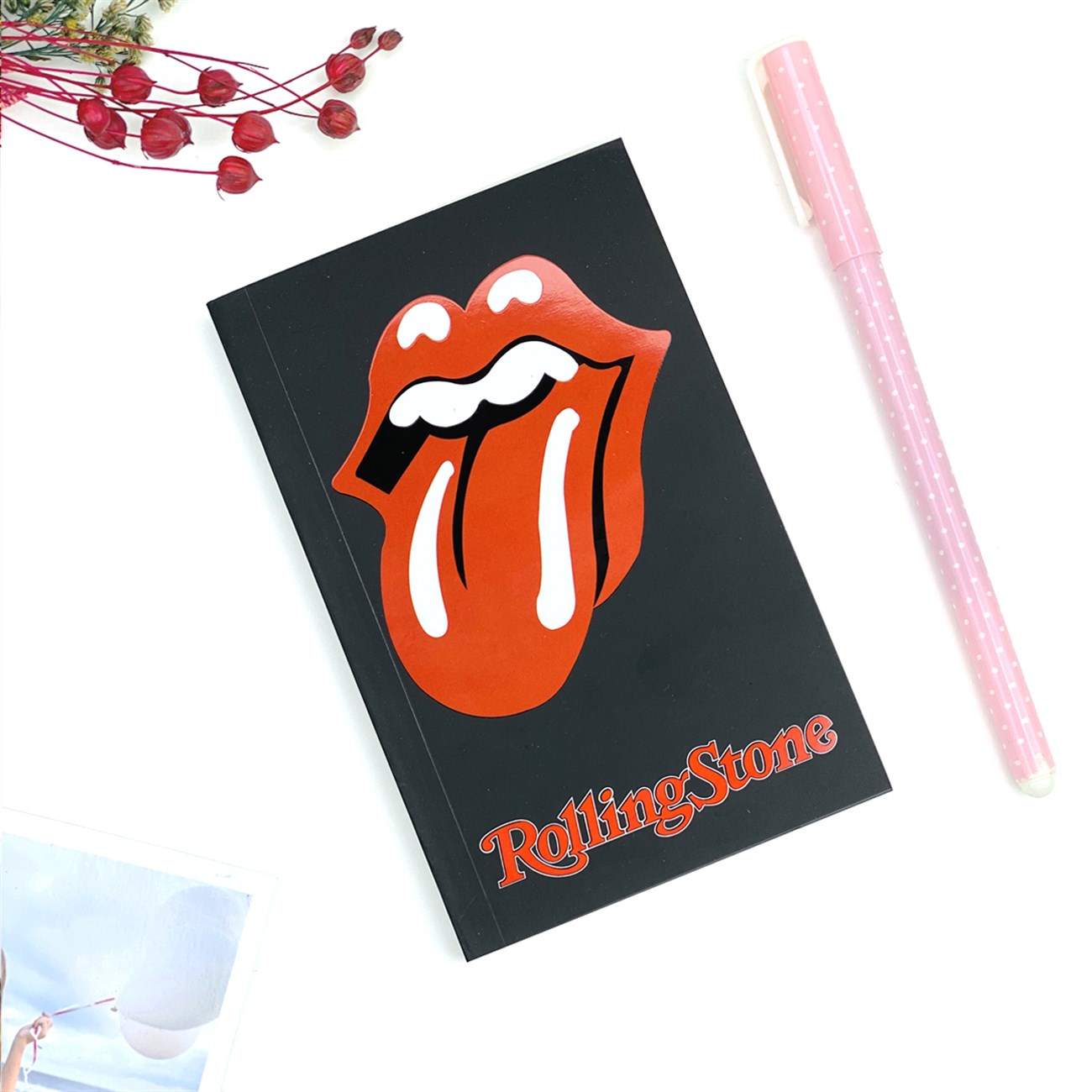 Rolling Stone Tasarımlı Toptan Cep Defteri