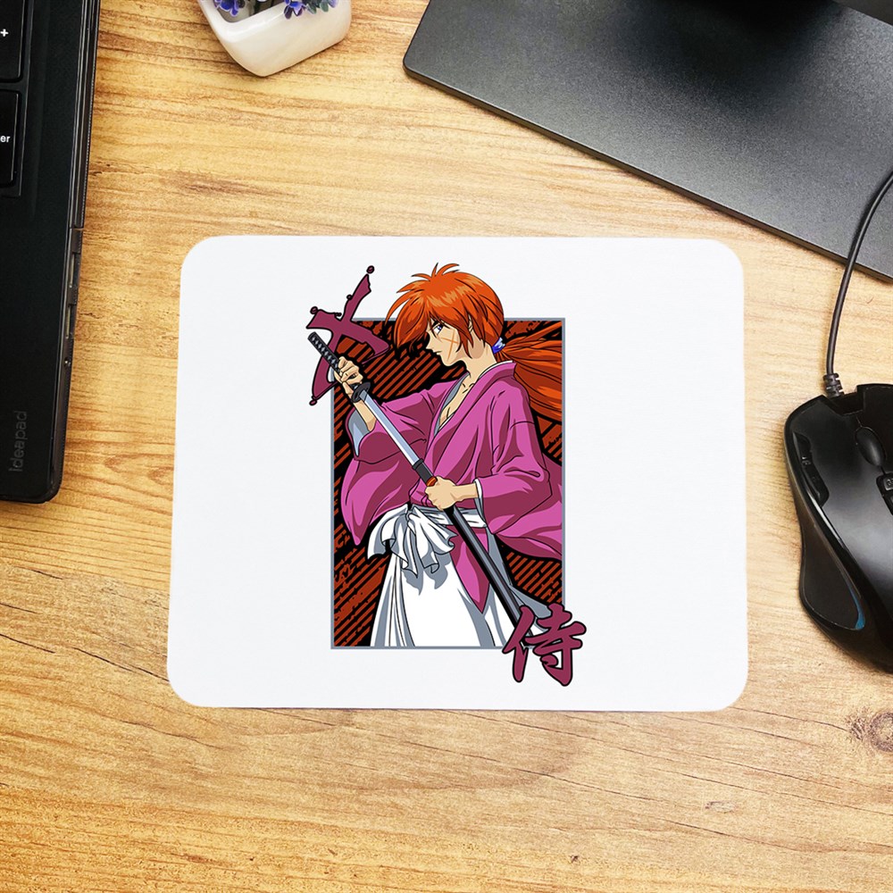 Samurai X Tasarımlı Mouse Pad